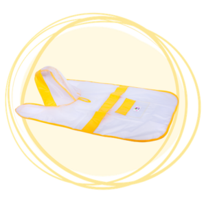 capa impermeable transparente amarilla para perros